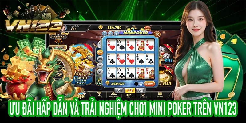Ảnh minh họa game bài poker trực tuyến